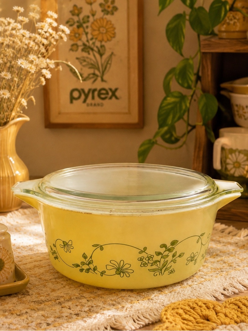 Pyrex Shenandoah Cinderella Casserole – 2.5 Qt